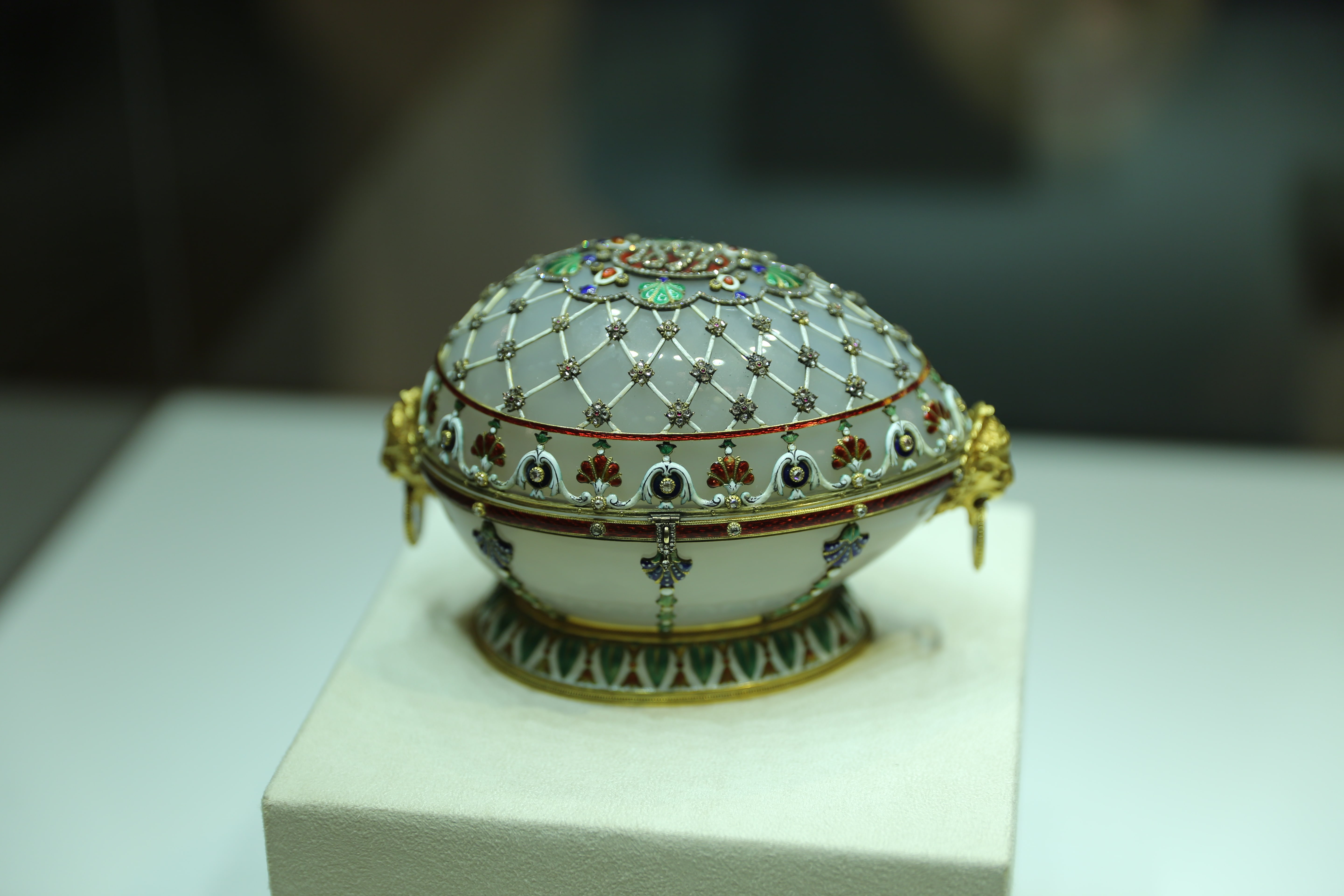 Vyzdobené vajíčko z dielne Fabergeho. Zdroj: archív klienta CK