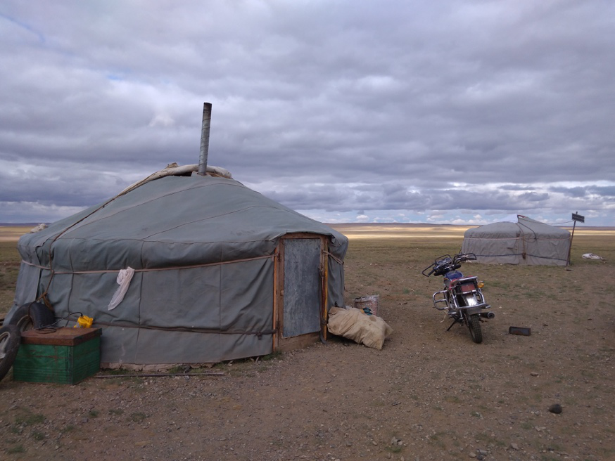 mongolská jurta. Zdroj: Archív MK